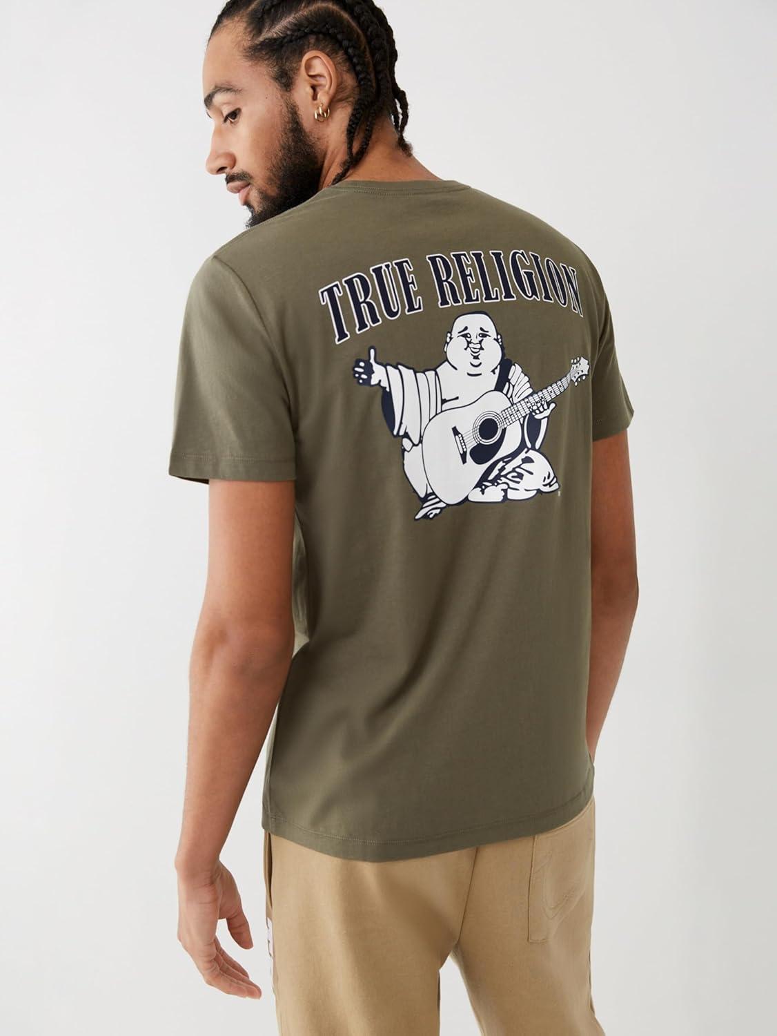 imageMade from 100 Cotton This Mens tShirt Offers Premium Construction and Lasting DurabilityMilitant Green