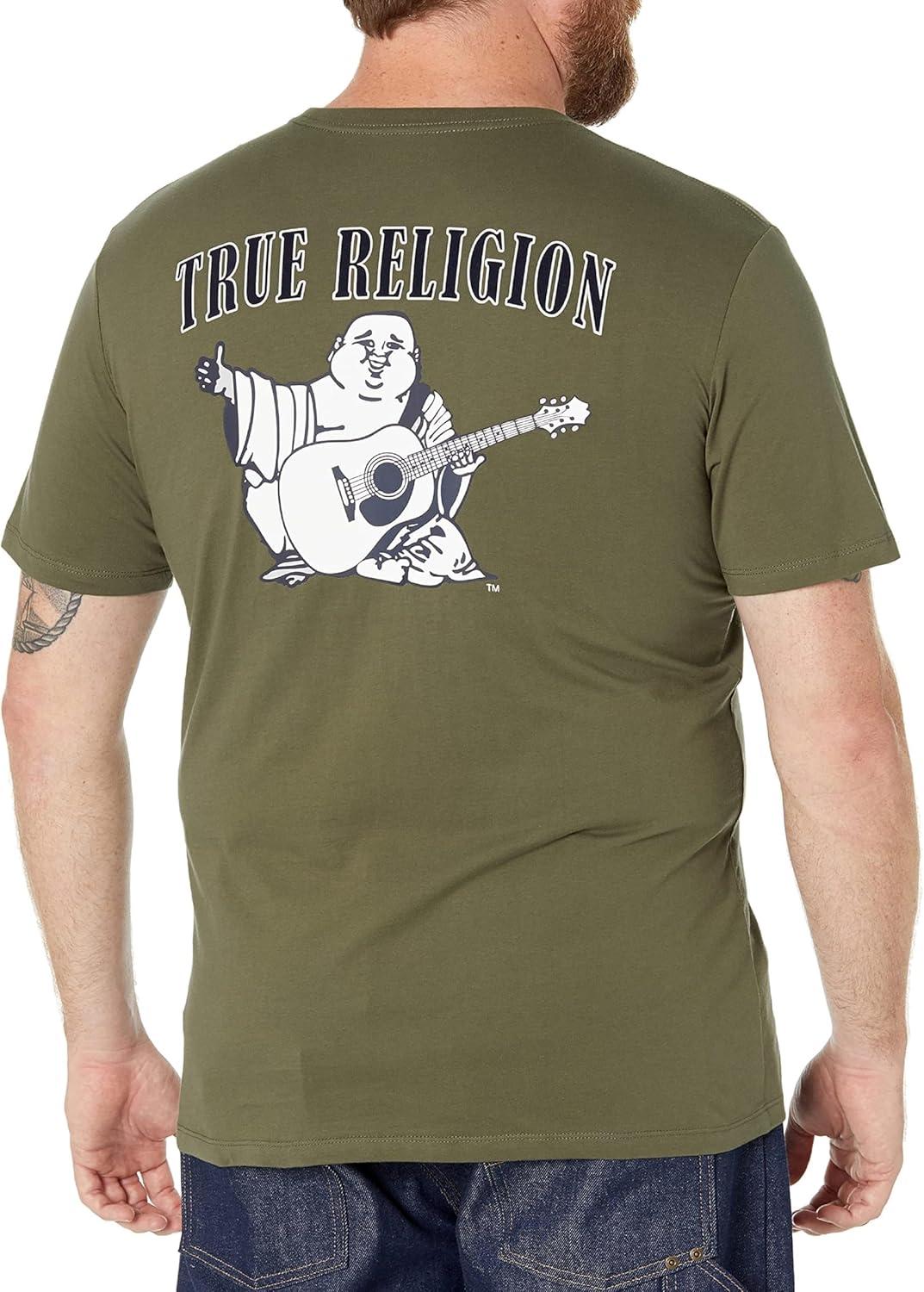 imageMade from 100 Cotton This Mens tShirt Offers Premium Construction and Lasting DurabilityMilitant Green