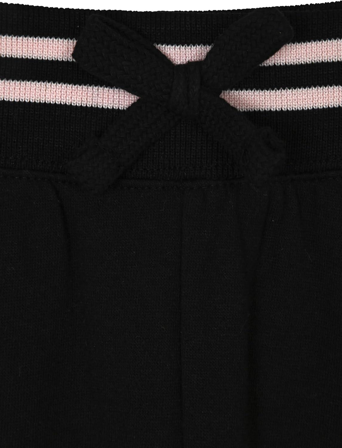 imageTrue Religion Girls 2 Piece Fleece Hooded Jogger Set ZipFront Hoodie ampamp Sweatpants OutfitBlack Varsity