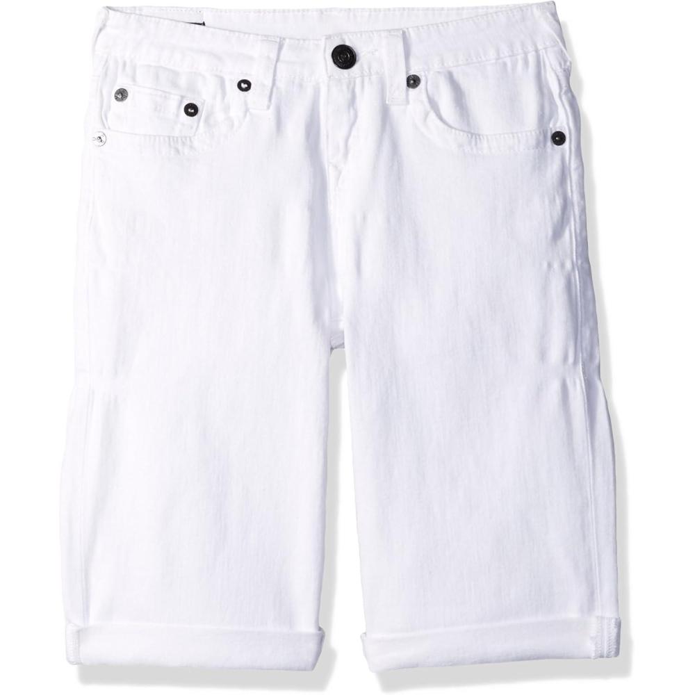 imageTrue Religion Boys Geno ShortsWhite Wash