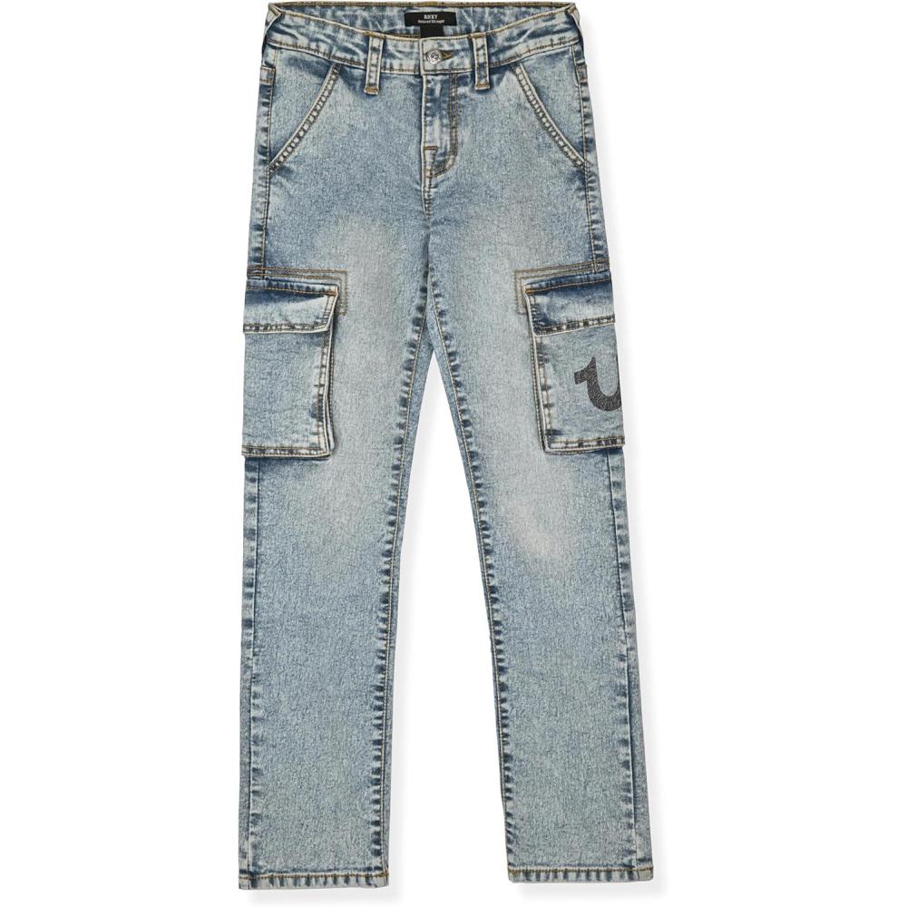 imageTrue Religion Boys Jeans Kids Stretch Denim Jeans for BoysAzul Blue
