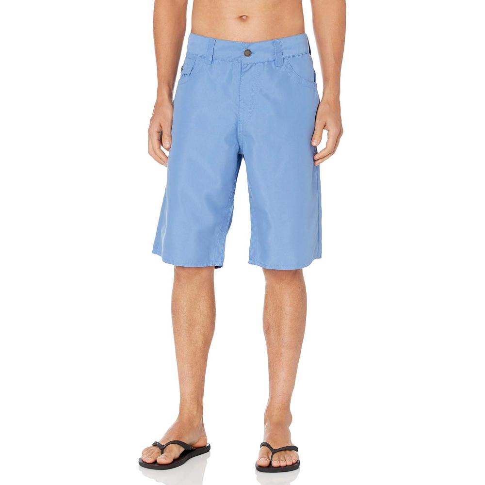 imageTrue Religion Mens Board Short with Back Flap PocketDigital Blue