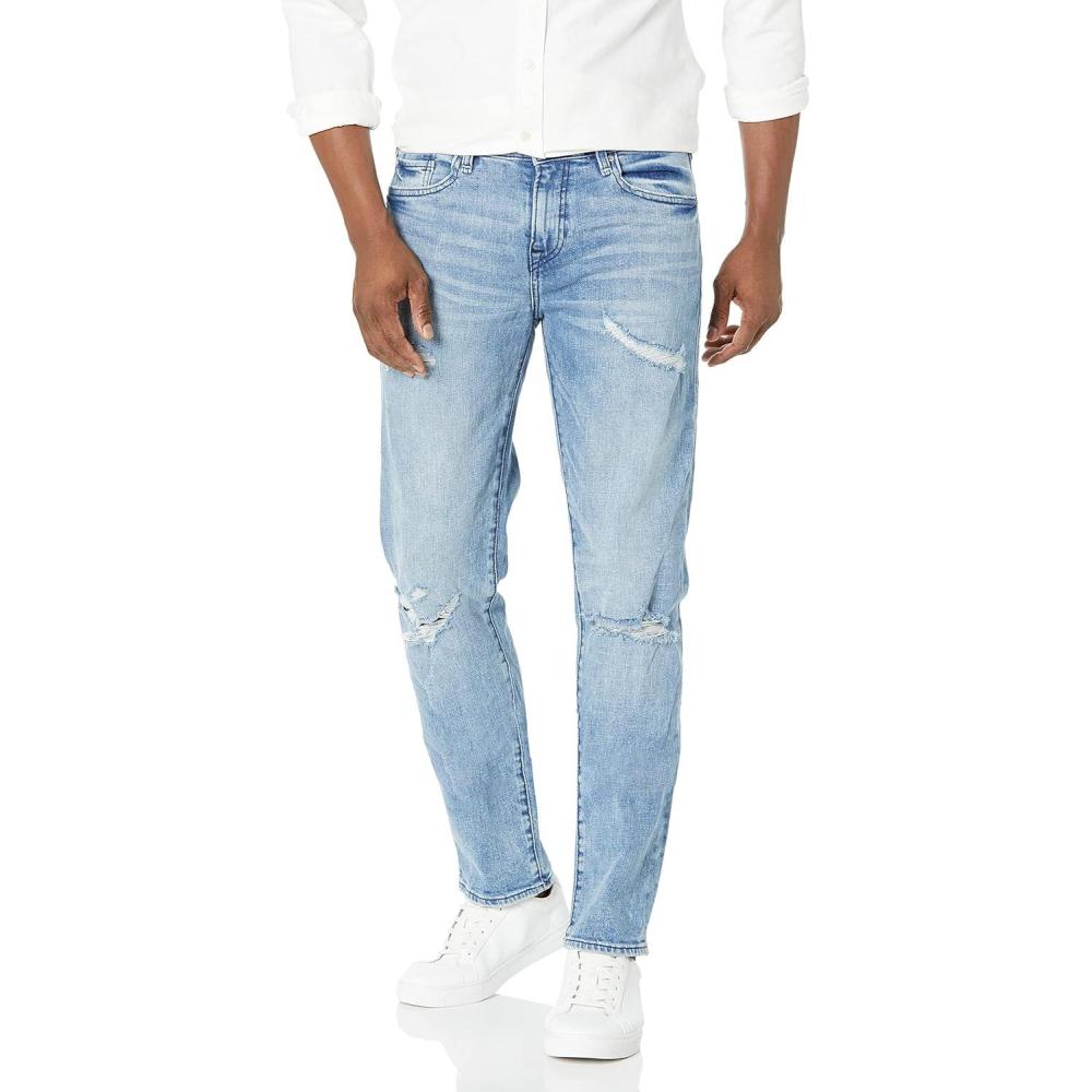 imageTrue Religion Mens Geno Slim Fit JeanLight Breaker