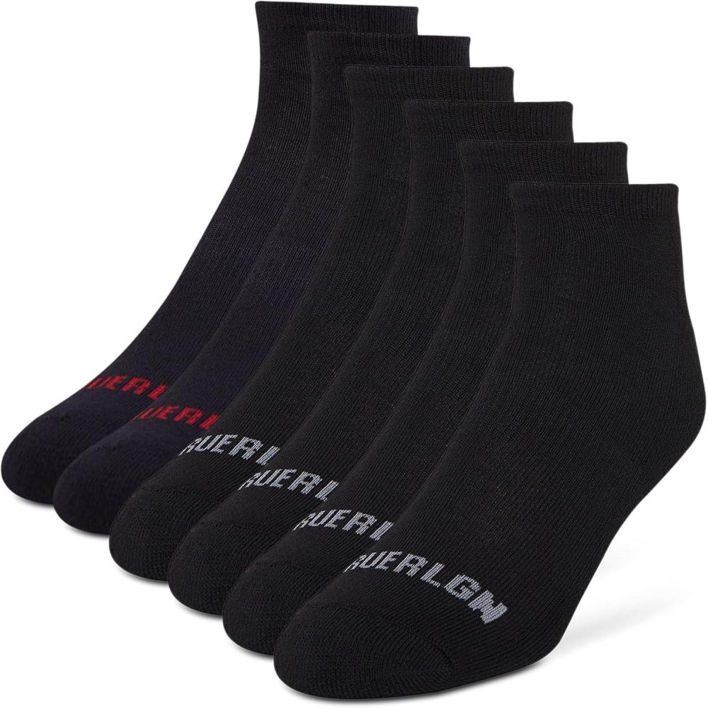 imageTrue Religion Mens Socks 6 ampamp 12 Pairs No Show Socks for Men Premium Athletic Shoe Size 8126 Pairs Black