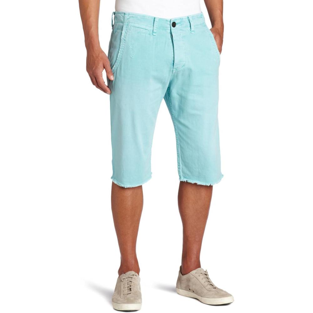 imageTrue Religion Mens Travis Phoenix Cut Off Chino ShortPz Caribbean