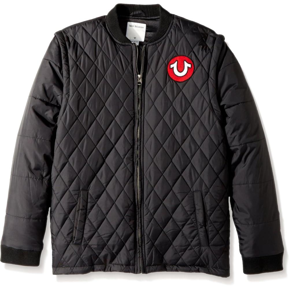 imageTrue Religion Quilted Jacket OuterwearBlack