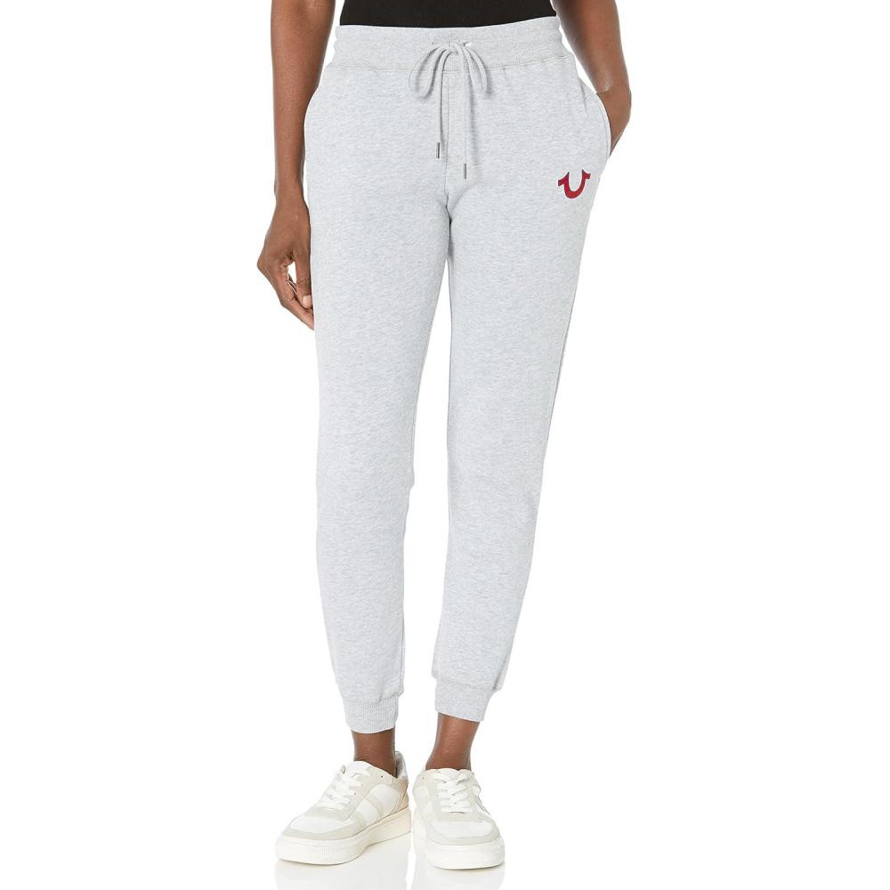 imageTrue Religion Womens Heritage Hs JoggerHeather Grey
