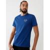 Made from 100% Cotton, This Mens t-Shirt Offers Premium Construction and Lasting Durability.(Cobalt)