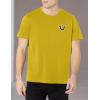 Made from 100% Cotton, This Mens t-Shirt Offers Premium Construction and Lasting Durability.(Mustard Yellow)