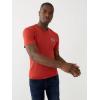 Made from 100% Cotton, This Mens t-Shirt Offers Premium Construction and Lasting Durability.(Ruby Red)
