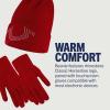 True Religion Beanie Hat and Touchscreen Glove Set(Red)