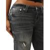 True Religion Bobbi Low Rise Baggy Women’s Jeans | Big T Stitching, Horseshoe Back Pockets