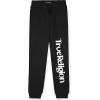 True Religion Boys 2 Pack Fleece Sweatpants – Stylish & Comfortable Jogger Pants Set for Active Kids(Black-heather Grey)