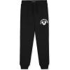 True Religion Boys 2 Pack Fleece Sweatpants – Stylish & Comfortable Jogger Pants Set for Active Kids(Khaki-black)