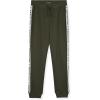 True Religion Boys 3 Piece Fleece Jogger Sets – Complete Hoodie, Tee & Sweatpants Outfit for Everyday Style(Olive-white)