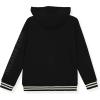 True Religion Boys Fleece Hoodies – Premium Zip Front & Pullover Sweatshirts, Stylish Design & Comfort(Black Metallic)