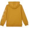 True Religion Boys Fleece Hoodies – Premium Zip Front & Pullover Sweatshirts, Stylish Design & Comfort(Mustard Pullover)