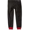 True Religion Boys’ French Terry Sweatpant(Black/Turquoise)