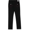 True Religion Boys Jeans Kids Stretch Denim Jeans for Boys(Black-red)