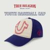 True Religion Boys Kids Baseball Hat with Large Horseshoe Logo(Navy)