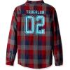 True Religion Boys’ TR Plaid Woven(Midnight)