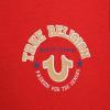 True Religion Boys Tee Shirts Short Sleeve Cotton T-Shirt for Boys Graphic Tees(Flame Red)