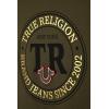 True Religion Boys Tee Shirts Short Sleeve Cotton T-Shirt for Boys Graphic Tees(Olive-gold)