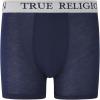 True Religion Boys Underwear 5 Pack Boxer Briefs for Boys 6-18 Durable Stretch Breathable Moisture Wicking(Blue Prints)