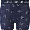 True Religion Boys Underwear 5 Pack Boxer Briefs for Boys 6-18 Durable Stretch Breathable Moisture Wicking(Blue Prints)