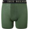 True Religion Boys Underwear 5 Pack Boxer Briefs for Boys 6-18 Durable Stretch Breathable Moisture Wicking(Multi 4)
