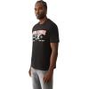 True Religion Buddha Arch Logo T-Shirt for Men – 100% Cotton Graphic Tee with Front & Back Print, Short Sleeve(Jet Black)