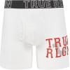 True Religion Cotton Stretch Mens Boxer Briefs, Mens Underwear Pack of 5(Black/Blue/White)