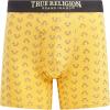 True Religion Cotton Stretch Mens Boxer Briefs, Mens Underwear Pack of 5(Black/Grey/Gold)