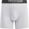 True Religion Cotton Stretch Mens Boxer Briefs, Mens Underwear Pack of 5(Black/Grey/Gold)