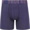 True Religion Cotton Stretch Mens Boxer Briefs, Mens Underwear Pack of 5(Navy/Grey/Pink)
