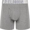 True Religion Cotton Stretch Mens Boxer Briefs, Mens Underwear Pack of 5(Navy/Grey/Silver)