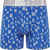 True Religion Cotton Stretch Mens Boxer Briefs, Mens Underwear Pack of 5(Navy/Grey/Silver)