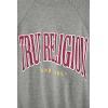 True Religion Girls 2 Piece Legging Sets – Fleece Sweatshirt & Bootcut Leggings Outfit, Glitter Print Design (Sizes 4-14)(Grey Heather)