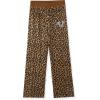 True Religion Girls Hoodie and Sweatpant Set Velour Jogger Sets for Girl Fashion Clothing(Leopard)