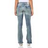 True Religion Jeans Women’s Denim Joey Mid Rise Flare Flap Single Needle Stitching Pant(Razor Cut)