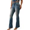 True Religion Joey Low Rise Flare Women’s Jeans | Vintage Denim with Flap Pockets & Iconic Stitching