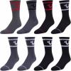 True Religion Mens 8 Pairs Crew Socks for Men Premium Athletic Men’s Socks, Shoe Size 8-12(8 Pairs: Assorted)