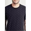 True Religion Mens All Over Monogram Tee T Shirt
