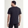 True Religion Mens All Over Monogram Tee T Shirt