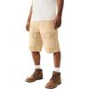 True Religion Men’s Big T Vinny Cargo Short | Slim Fit with Flap Pockets(Cornstalk)