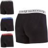 True Religion Mens Boxer Briefs Cotton Stretch Underwear for Men Pack of 4(Black)