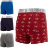 True Religion Mens Boxer Briefs Cotton Stretch Underwear for Men Pack of 4(Red)