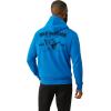 True Religion Men’s Buddha Logo Zip Hoodie Sweatshirt(Imperial Blue)