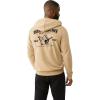 True Religion Men’s Buddha Logo Zip Hoodie Sweatshirt(Travertine)