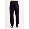 True Religion Men’s Classic Logo Jogger Sweatpants – Soft Men’s Joggers with Pockets, Comfortable Sweat Pants(New Black)